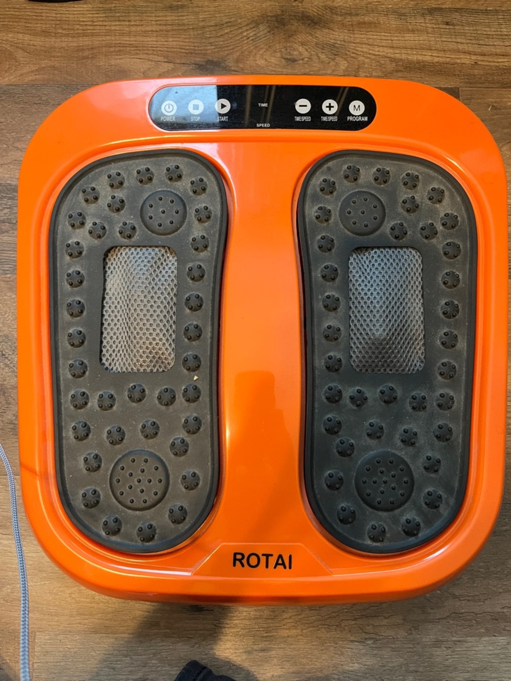 Foot Massager Electric Foot Vibrating Machine - Orange